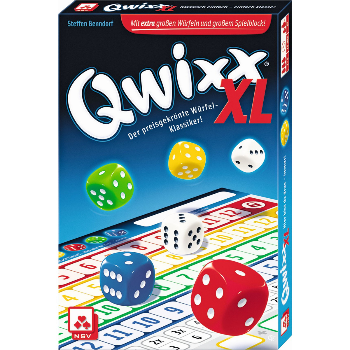 Nürnberger Spielkarten - Qwixx XL