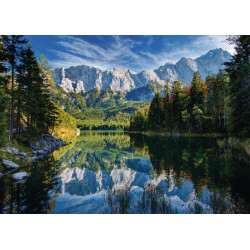 Ravensburger - Eibsee mit Wettersteingebirge und Zugspitze, 1000 Teile