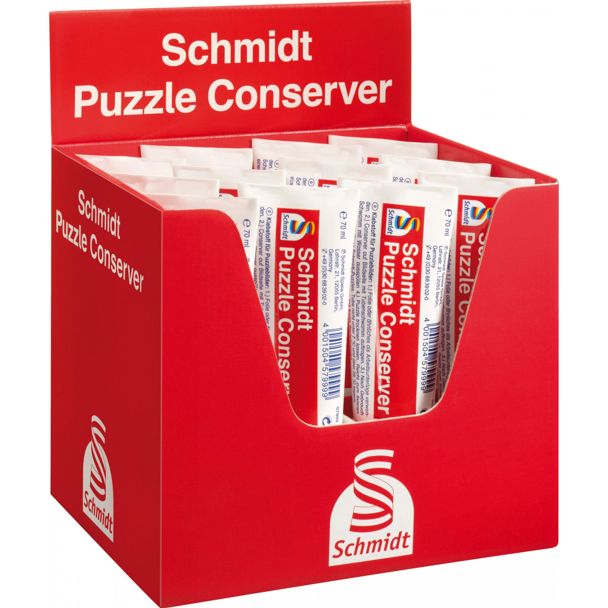 Schmidt Spiele - Conserver Tube 70 ml, Display