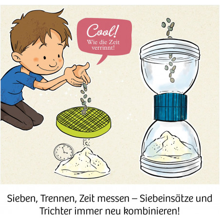 KOSMOS - Sieb-Uhr