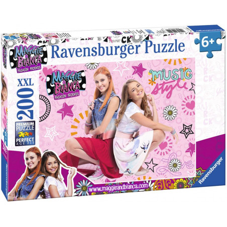 Ravensburger Puzzle - Maggie und Bianca - Freundschaft und Musik, 200 XXL-Teile