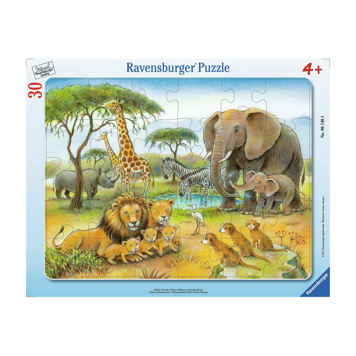 Ravensburger - Afrikas Tierwelt, 30 Teile