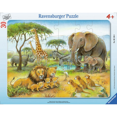 Ravensburger - Afrikas Tierwelt, 30 Teile