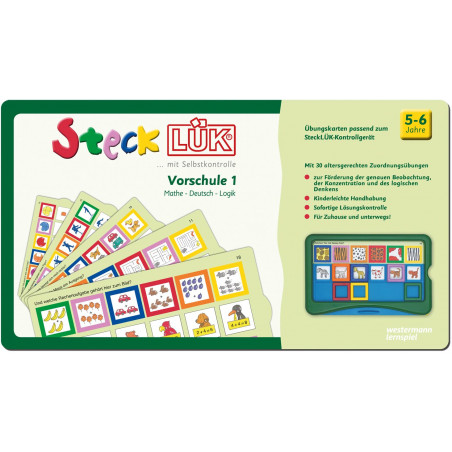 SteckLÜK - Übungsblock Vorschule 1 Ma-Dt-Logik