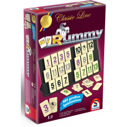 Schmidt Spiele - Classic Line, MyRummy, mit großen Spielfiguren