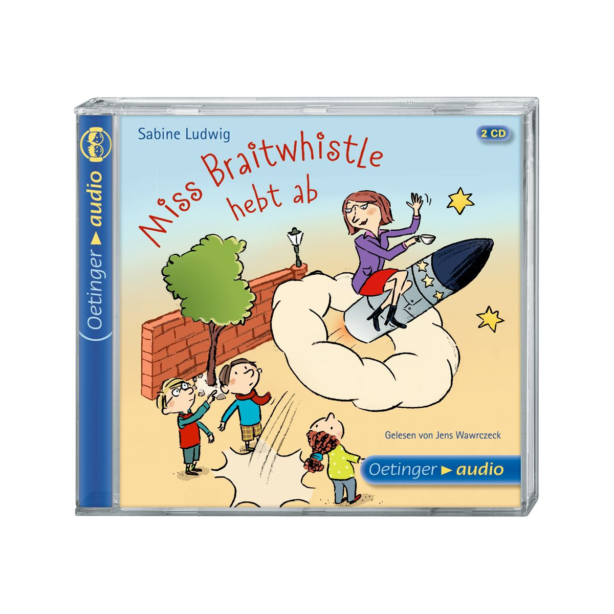 Oetinger - Miss Braitwhistle hebt ab 2 CD Autorisierte Lesefassung, ca. 150 Min.