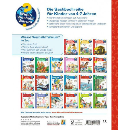 Ravensburger - Wieso? Weshalb? Warum? Im Zoo, Band 45