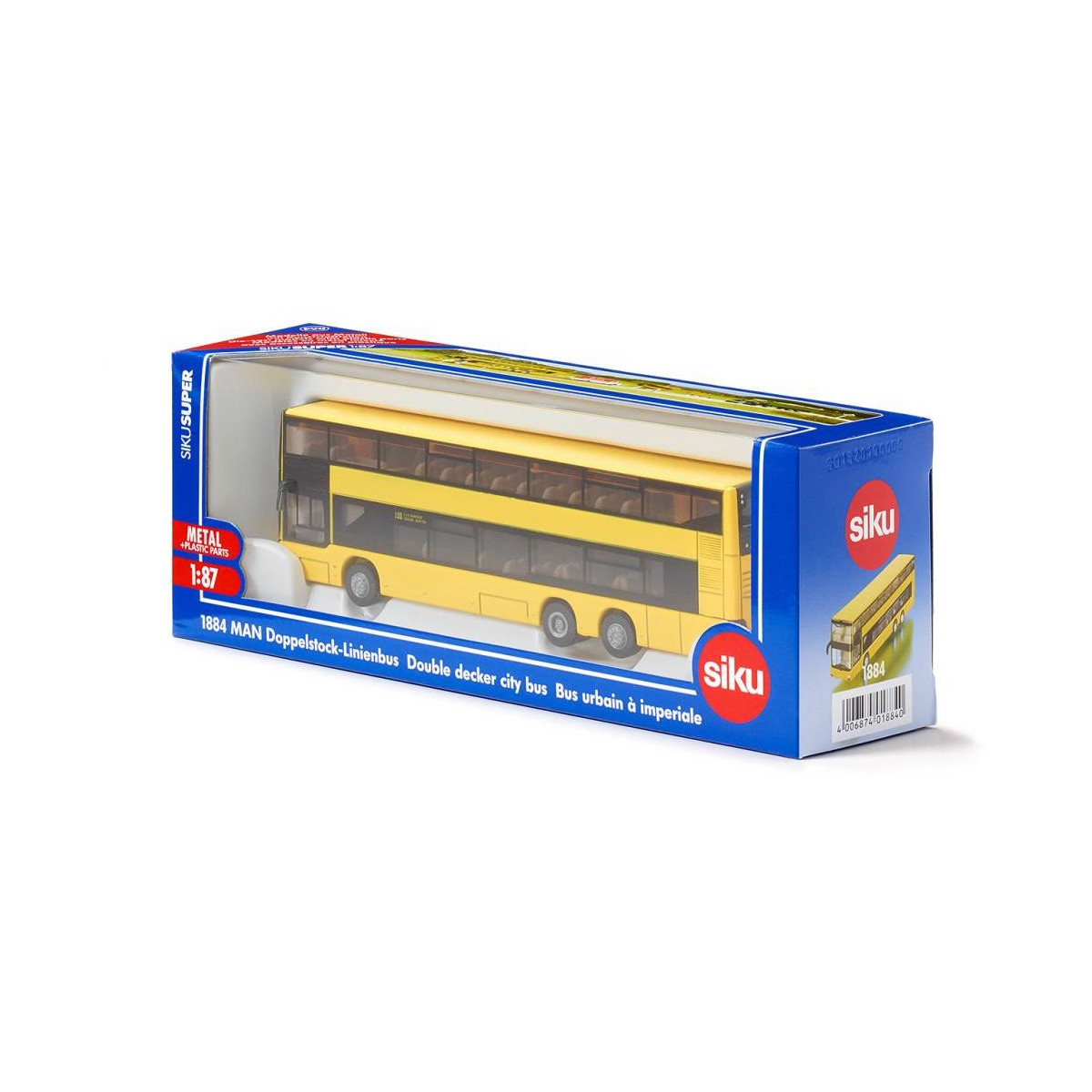 SIKU Super - MAN Doppelstock Linienbus