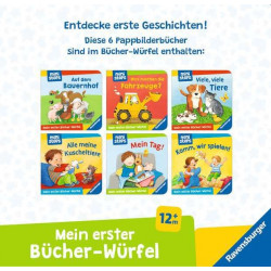 Ravensburger - ministeps - Mein erster Bücher-Würfel, Starter-Set