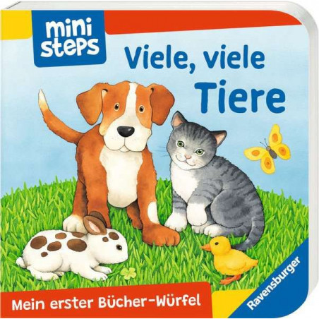 Ravensburger - ministeps - Mein erster Bücher-Würfel, Starter-Set