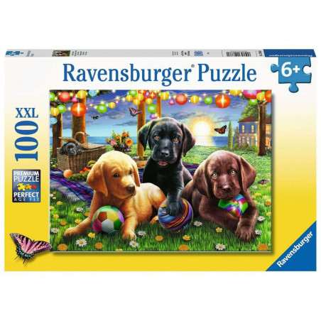 Ravensburger - Hunde Picknick, 100 Teile