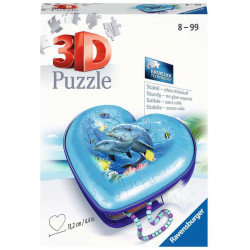 Ravensburger - Herzschatulle - Unterwasserwelt, 54 Teile