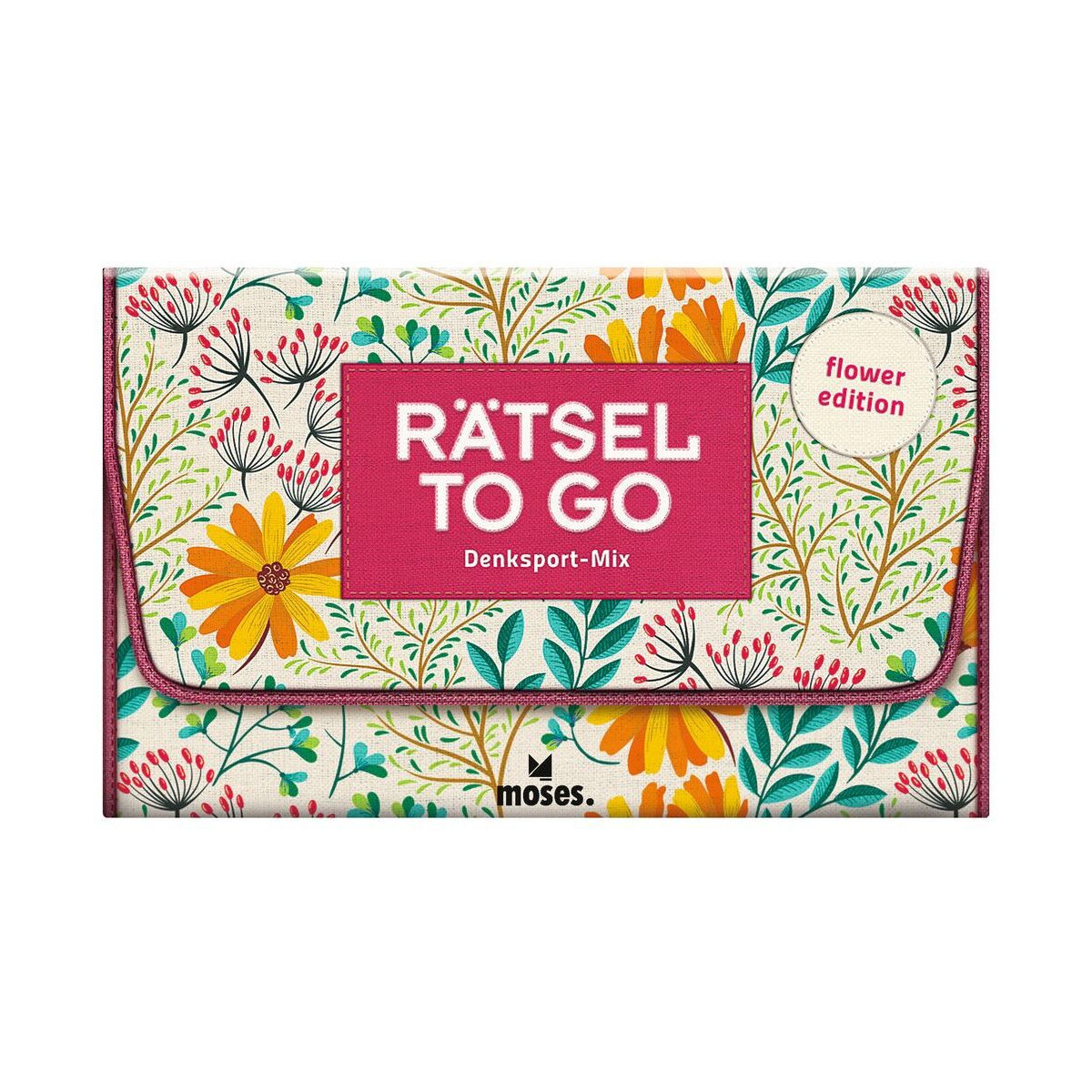 moses. - Rätsel to go Denksport-Mix, flower edition