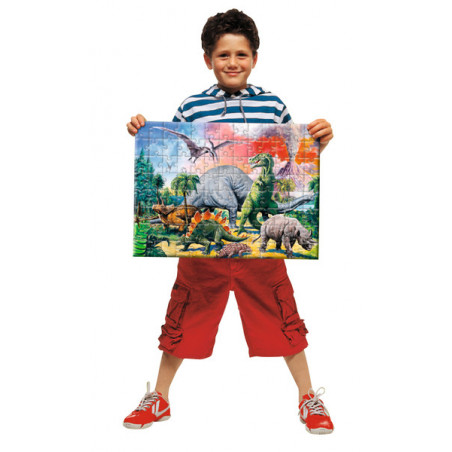 Ravensburger - Unter Dinosauriern, 100 Teile