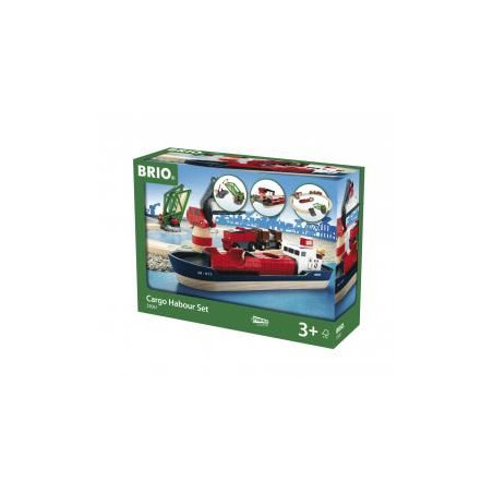 BRIO - Container Hafen Set