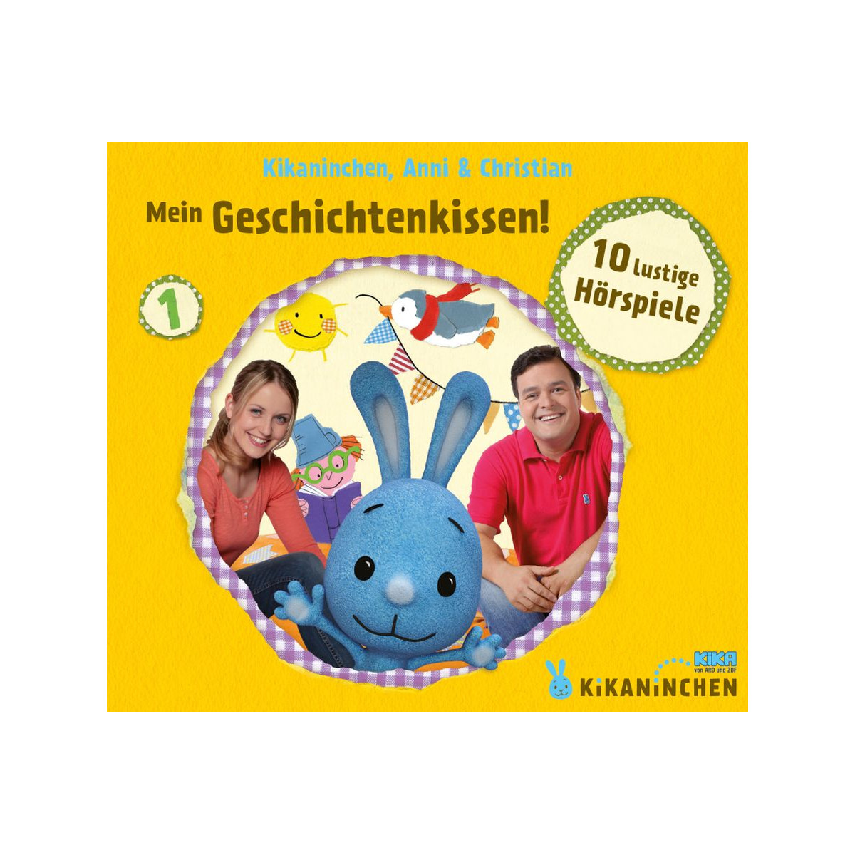 Karussell - KiKANiNCHEN - CD Anni &Christian: Mein Geschichtenkissen! – 10 lustige Hörspiele