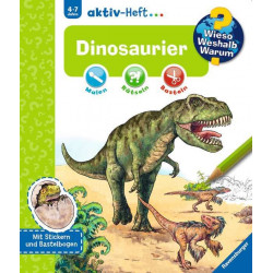 Ravensburger - Wieso? Weshalb? Warum? aktiv-Heft: Dinosaurier