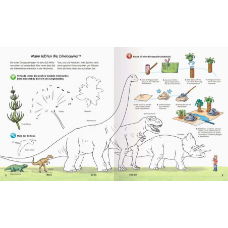 Ravensburger - Wieso? Weshalb? Warum? aktiv-Heft: Dinosaurier