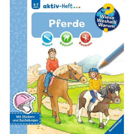 Ravensburger - Wieso? Weshalb? Warum? aktiv-Heft: Pferde