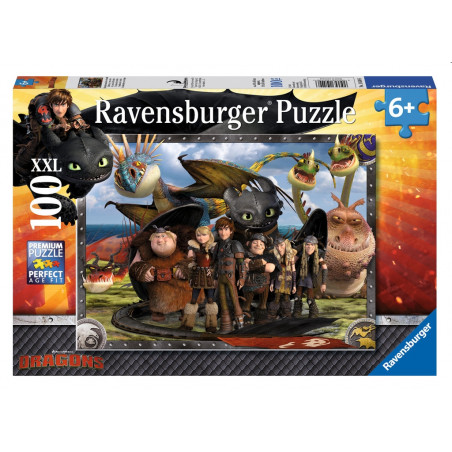 Ravensburger - Ohnezahn und seine Freunde, 100 Teile