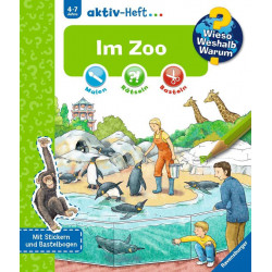 Ravensburger - Wieso? Weshalb? Warum? aktiv-Heft: Im Zoo