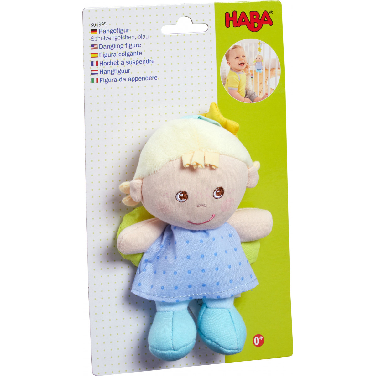 HABA - Hängefigur Schutzengelchen, blau