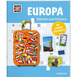 Tessloff - Was ist Was - Rätseln und Stickern - Europe