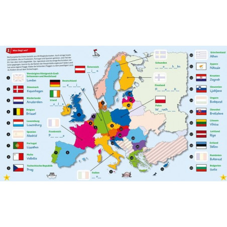Tessloff - Was ist Was - Rätseln und Stickern - Europe