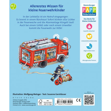 Ravensburger - Meine Welt der Fahrzeuge: Die Feuerwehr