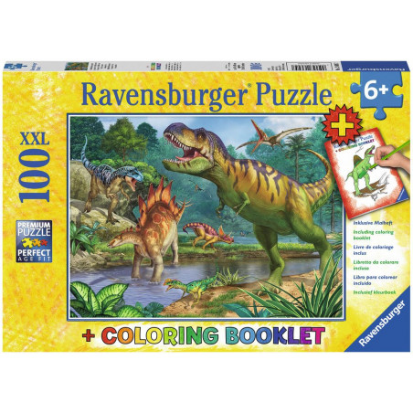 Ravensburger - Welt der Dinosaurier, 100 Teile