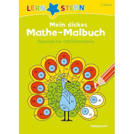 Tessloff - Lernstern - Mein dickes Mathe-Malbuch