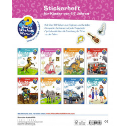 Ravensburger - Wieso? Weshalb? Warum? Stickerheft:  Prinzessinnen