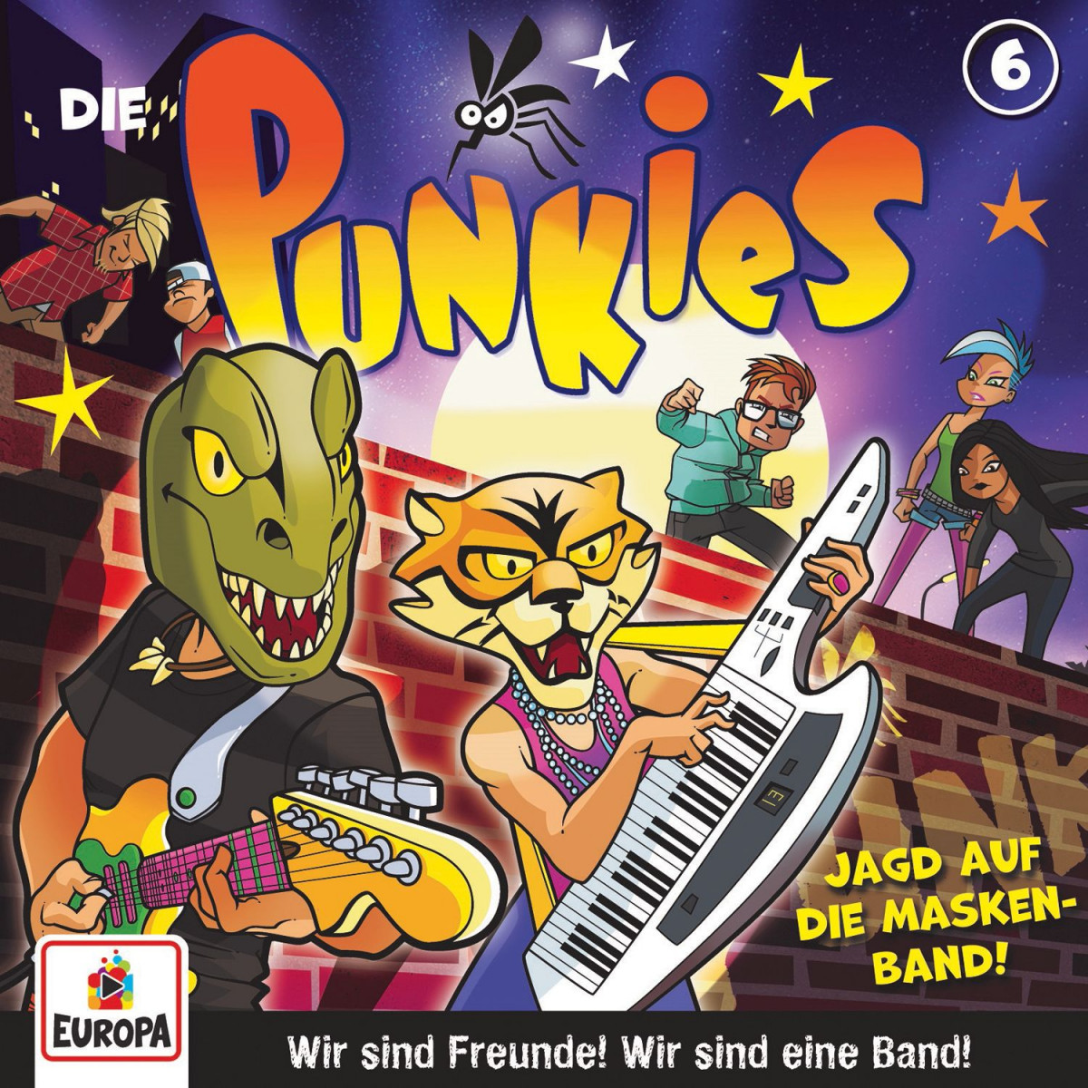 Europa - Die Punkies - Die Jagd nach der Masken-Band, Folge 6