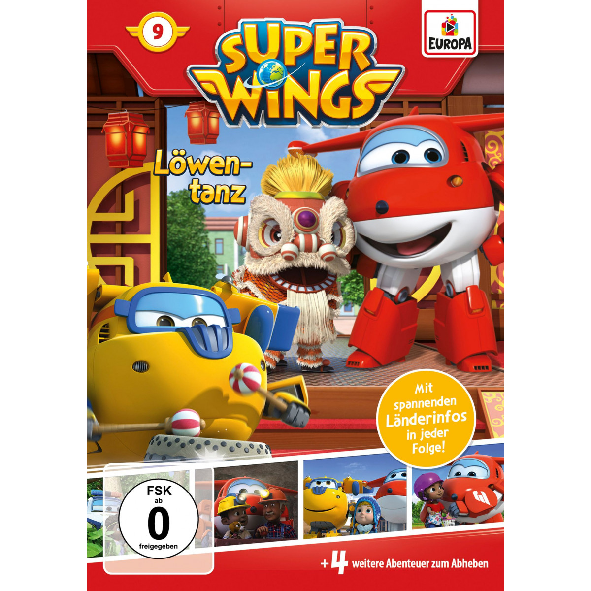 Europa - Super Wings - Löwentanz, Folge 9