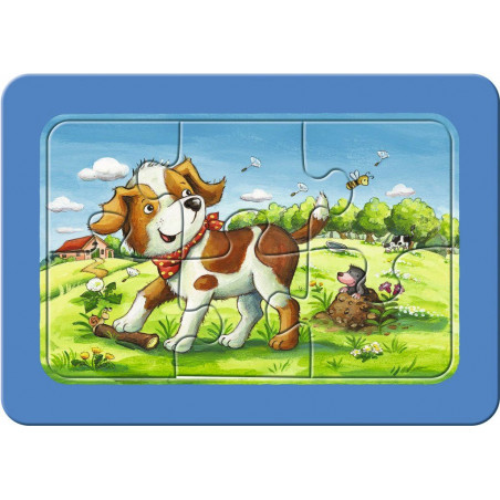 Ravensburger - Meine Tierfreunde, 3 x 6 Teile