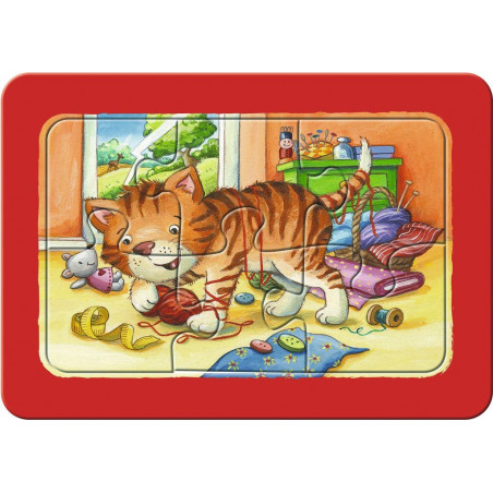 Ravensburger - Meine Tierfreunde, 3 x 6 Teile