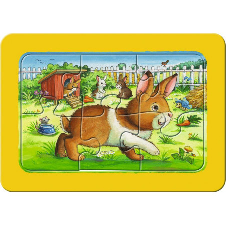 Ravensburger - Meine Tierfreunde, 3 x 6 Teile