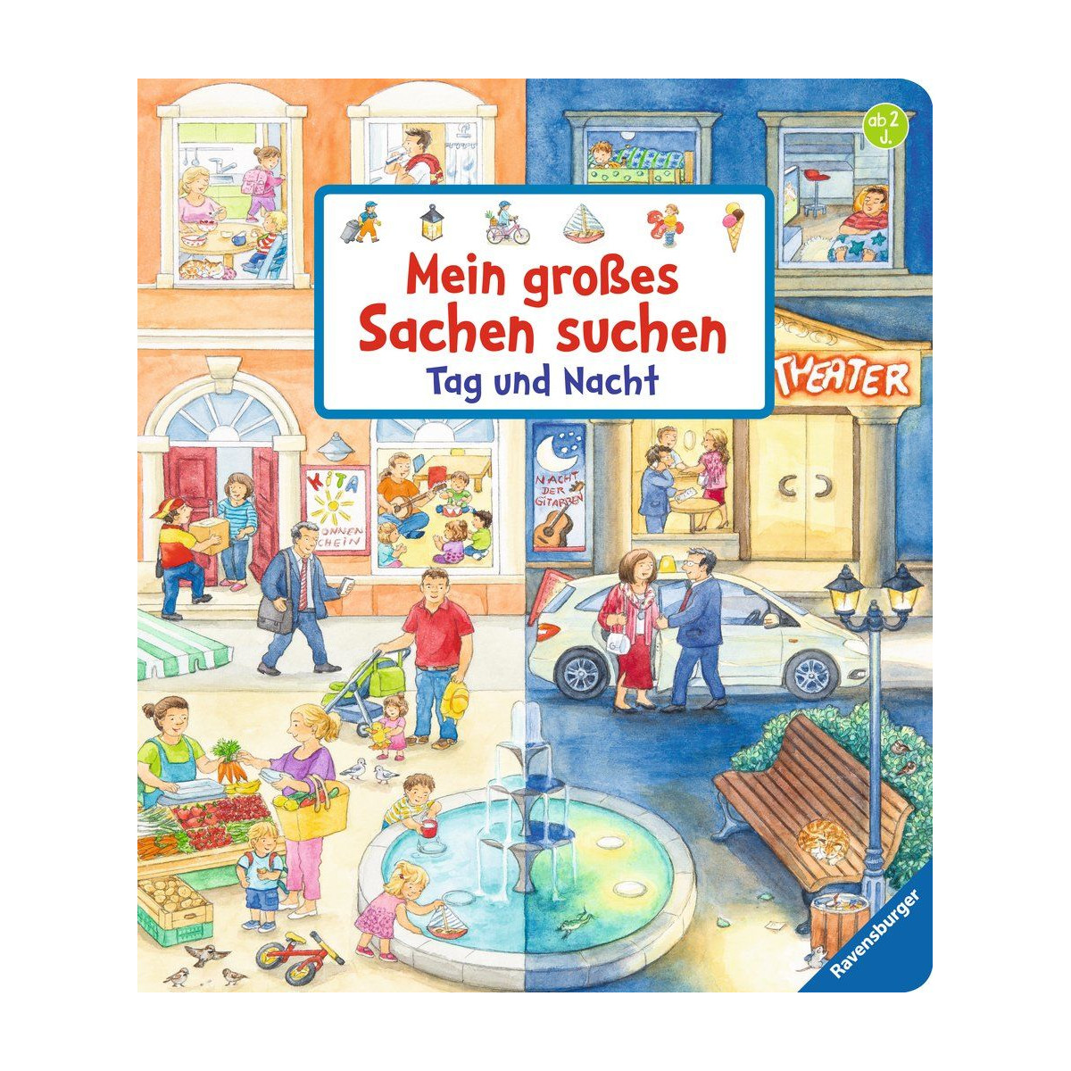 Ravensburger - Mein großes Sachen suchen: Tag und Nacht