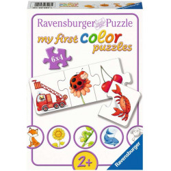 Ravensburger - Alle meine Farben, 6 x 4 Teile