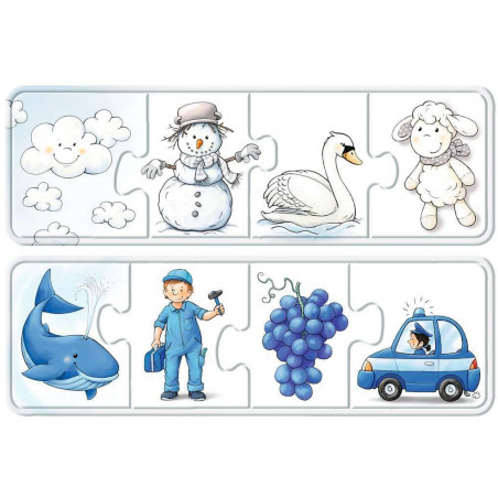 Ravensburger - Alle meine Farben, 6 x 4 Teile