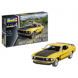 Revell - 69 Ford Mustang Boss 302