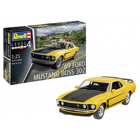 Revell - 69 Ford Mustang Boss 302