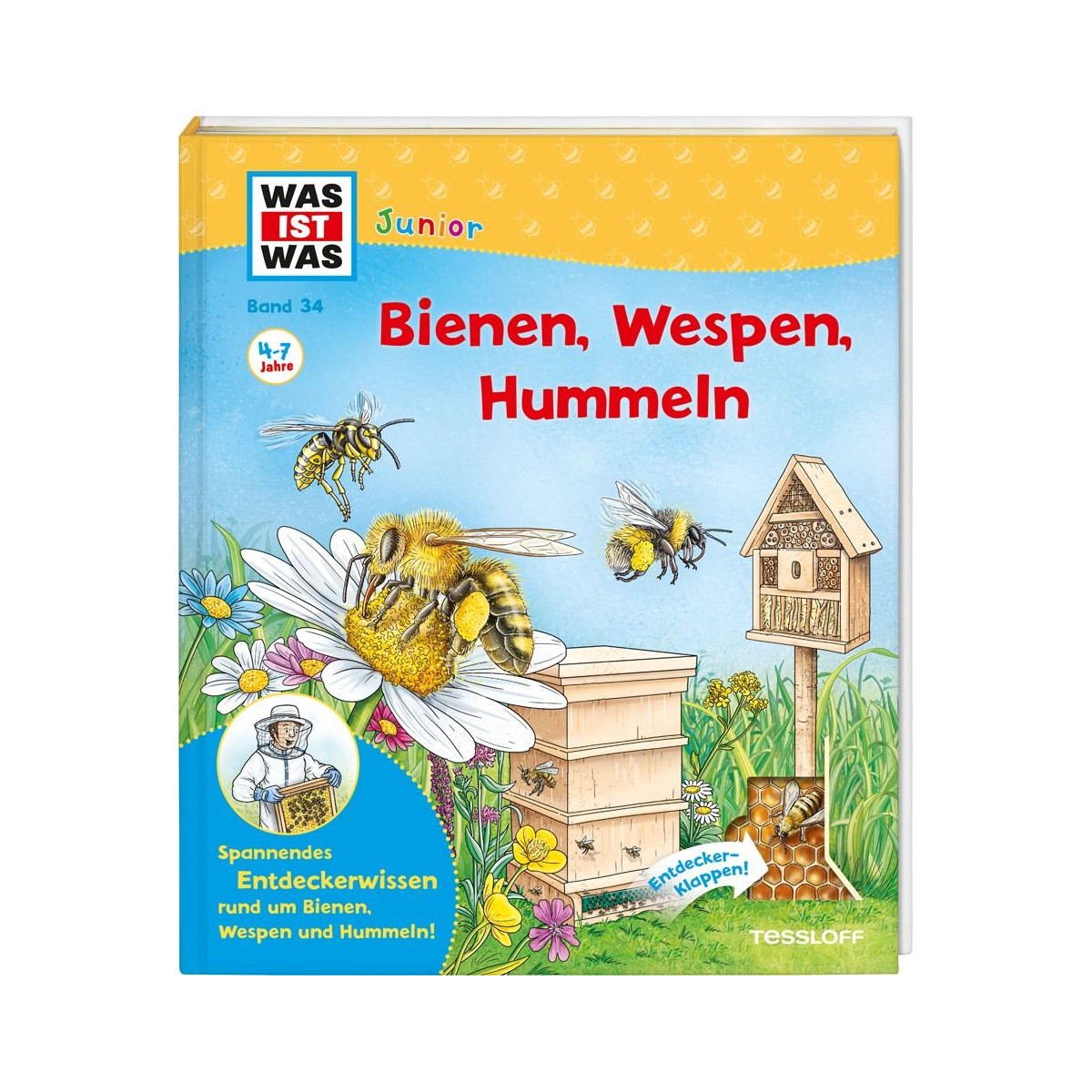 Tessloff - Was ist Was Junior - Bienen, Wespen, Hummeln, Band 34