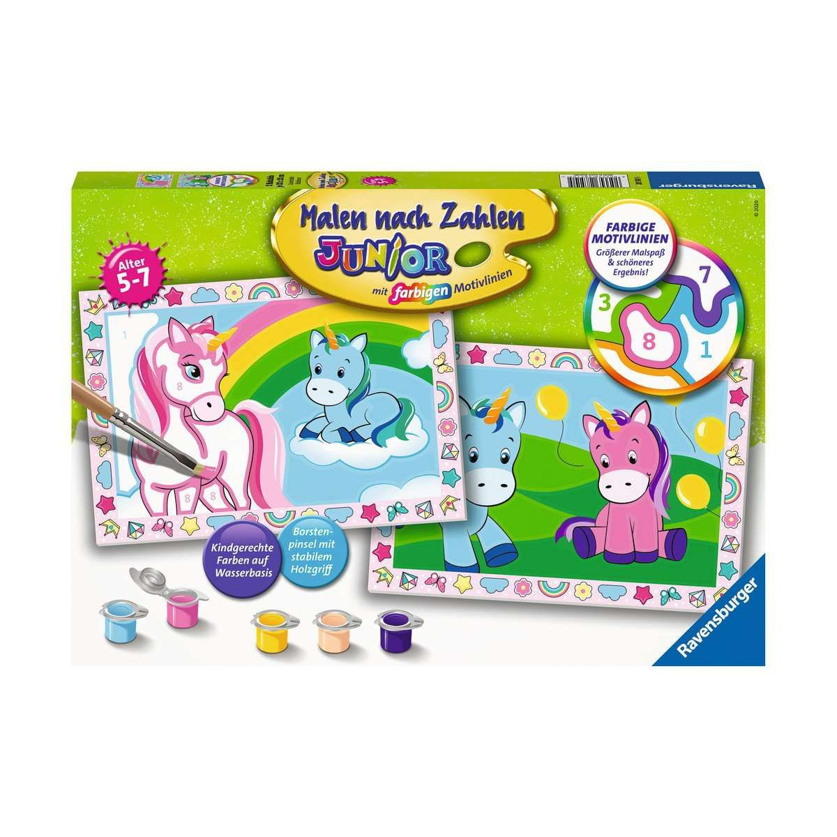 Ravensburger - Malen nach Zahlen - Zauberhafte Einhörner