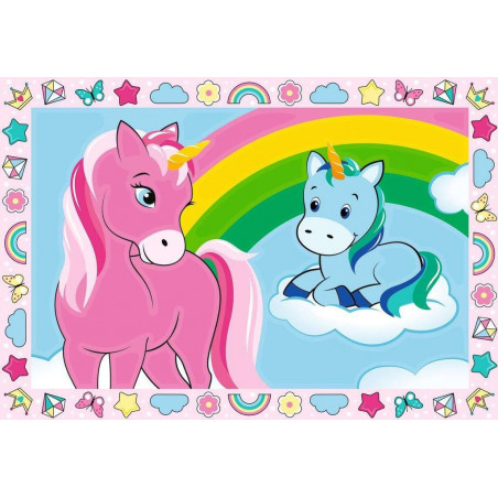 Ravensburger - Malen nach Zahlen - Zauberhafte Einhörner