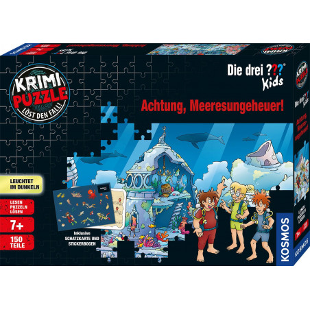 KOSMOS - Krimi-Puzzle - Die Drei ??? Kids: Achtung, Meeresungeheuer