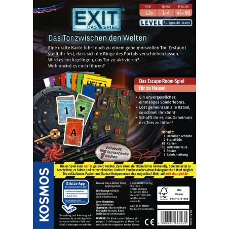 KOSMOS - EXIT - Das Spiel: Das Tor zwischen den Welten