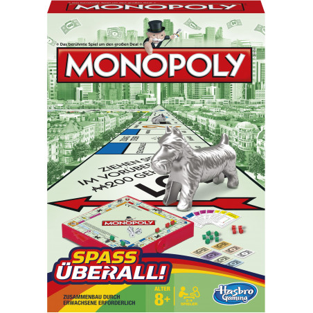 Hasbro - Monopoly Kompakt