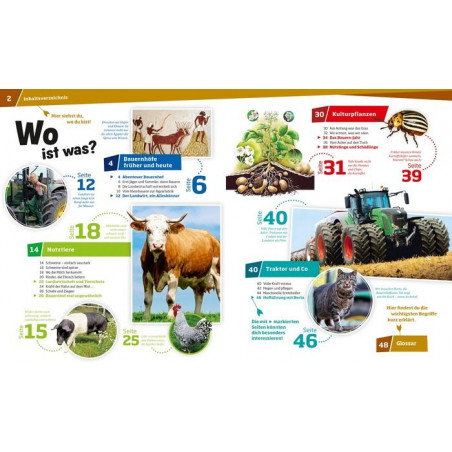 Tessloff - Was ist Was - Bauernhof - Tiere, Pflanzen und Maschinen, Band 117