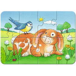 Ravensburger - Niedliche Haustiere, 2, 4, 6, 8 Teile